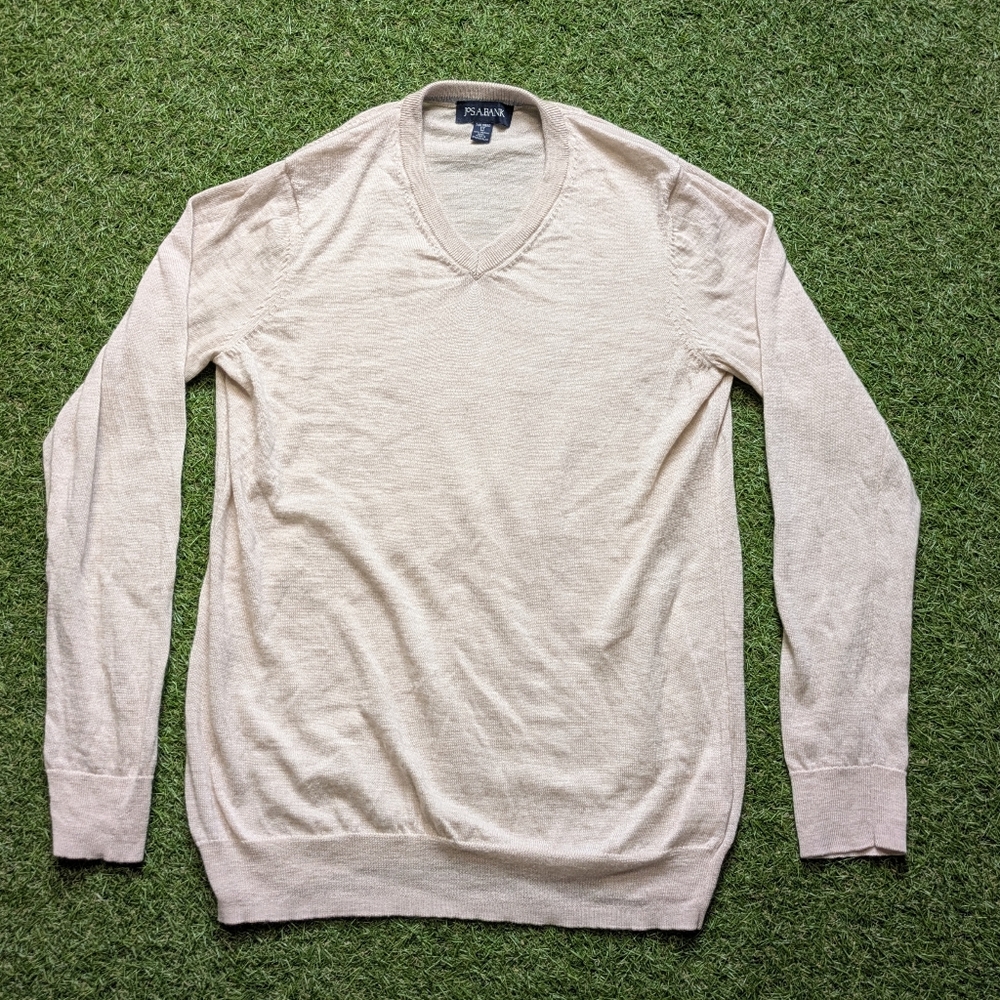 Jos. A. Bank Tailored Fit Merino Wool Sweater Size Medium